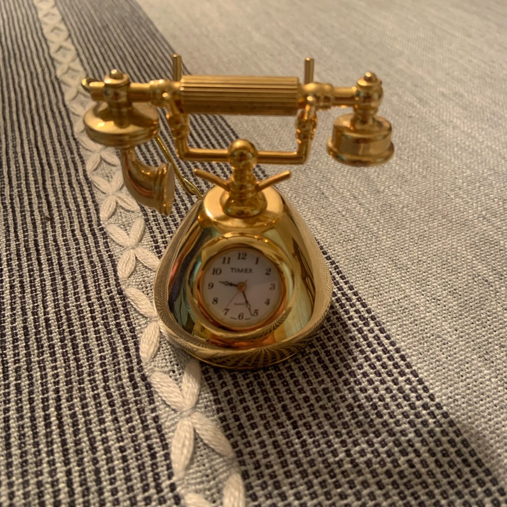 Timex mini phone clock